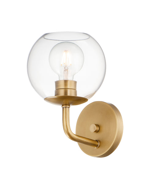 Maxim - 38411CLNAB - One Light Wall Sconce - Branch - Natural Aged Brass