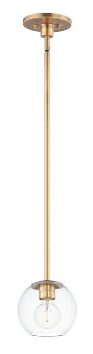 Maxim - 98410CLNAB - One Light Pendant - Branch - Natural Aged Brass