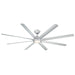 Modern Forms Fans - FR-W1805-96L-35-TT - 96``Ceiling Fan - Hydra - Titanium Silver