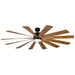 Modern Forms Fans - FR-W1815-80L27MBDK - 80``Ceiling Fan - Windflower - Matte Black