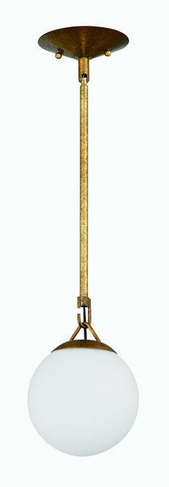 Craftmade - 50791-PAB - One Light Mini Pendant - Orion - Patina Aged Brass