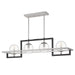 Quoizel - KAN440EK - Four Light Island Chandelier - Kane - Earth Black