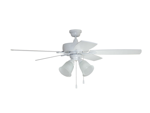 Craftmade - TCE52W5C4 - 52``Ceiling Fan - Twist N Click 4 Light - White