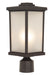 Craftmade - ZA2415-BZ - One Light Post Mount - Resilience Lanterns - Bronze