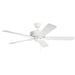 Kichler - 330018MWH - 52``Ceiling Fan - Basics Pro - Matte White