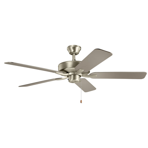 Kichler - 330018NI - 52``Ceiling Fan - Basics Pro - Brushed Nickel