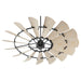 Quorum - 197215-69 - 72``Patio Fan - Windmill - Noir