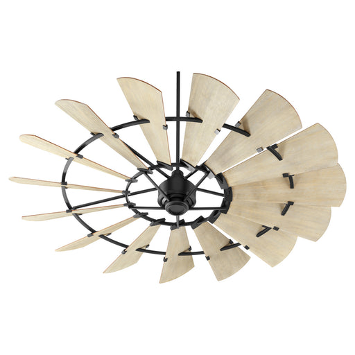 Quorum - 97215-69 - 72``Ceiling Fan - Windmill - Noir