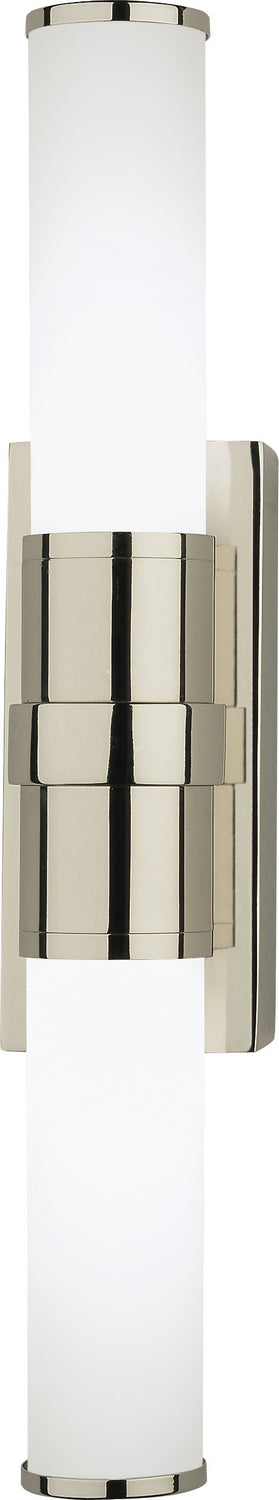 Robert Abbey - S1350 - Two Light Wall Sconce - Roderick - Polished Nickel