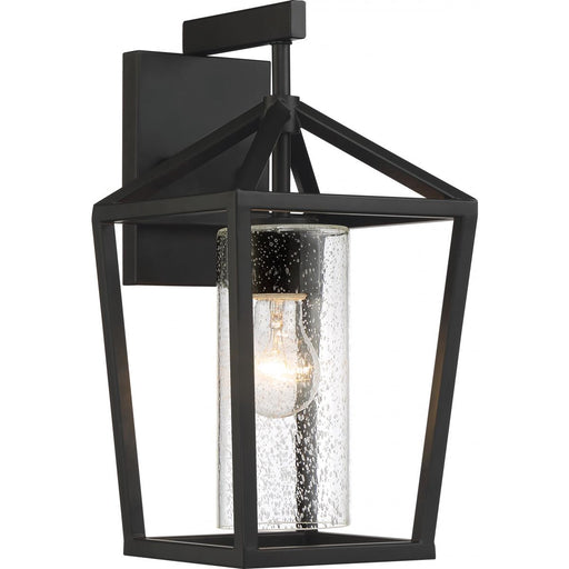 Nuvo Lighting - 60-6592 - One Light Outdoor Lantern - Hopewell - Matte Black