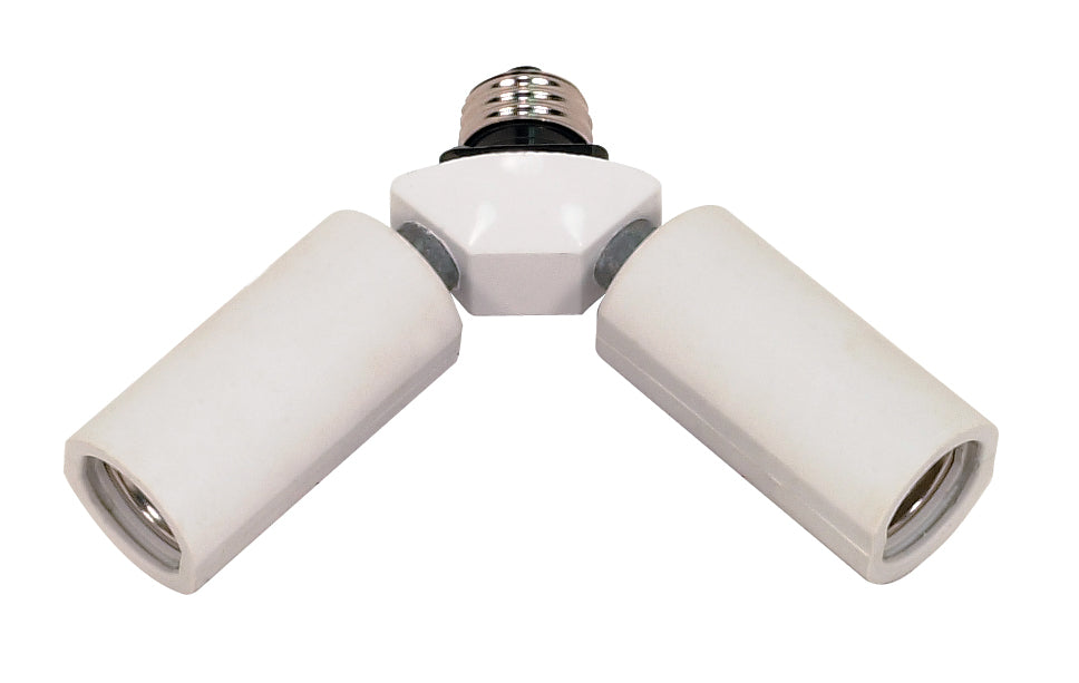 Nuvo Lighting - SF77-607 - Two Light Socket Adapter - White