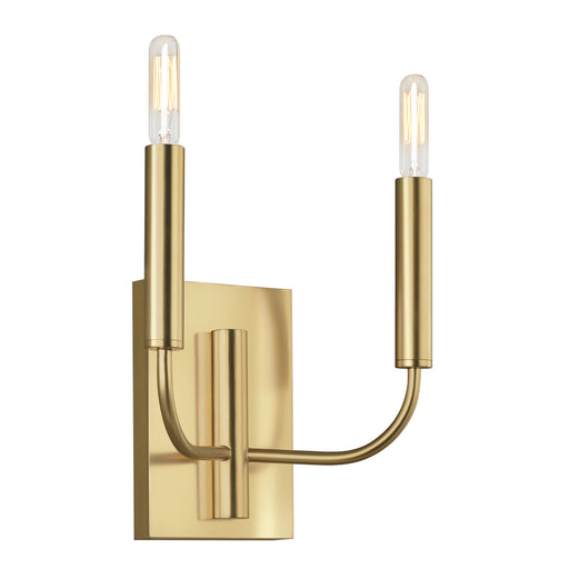 Generation Lighting - EW1002BBS - Two Light Wall Sconce - Brianna - Burnished Brass