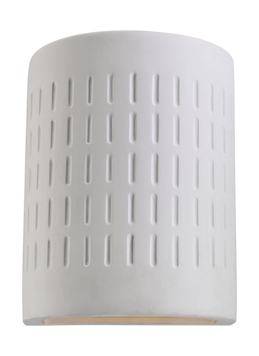 Generation Lighting - 83046-714/T - One Light Outdoor Wall Lantern - Paintable Ceramic Sconces - Unfinished Ceramic