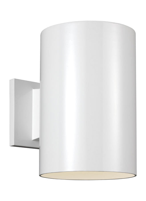 Generation Lighting - 8313901-15/T - One Light Outdoor Wall Lantern - Outdoor Cylinders - White