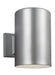 Generation Lighting - 8313901-753/T - One Light Outdoor Wall Lantern - Outdoor Cylinders - Painted Brushed Nickel