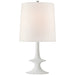 Visual Comfort - ARN 3323PW-L - One Light Table Lamp - Lakmos - Plaster White