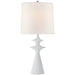 Visual Comfort - ARN 3324PW-L - One Light Table Lamp - Lakmos - Plaster White