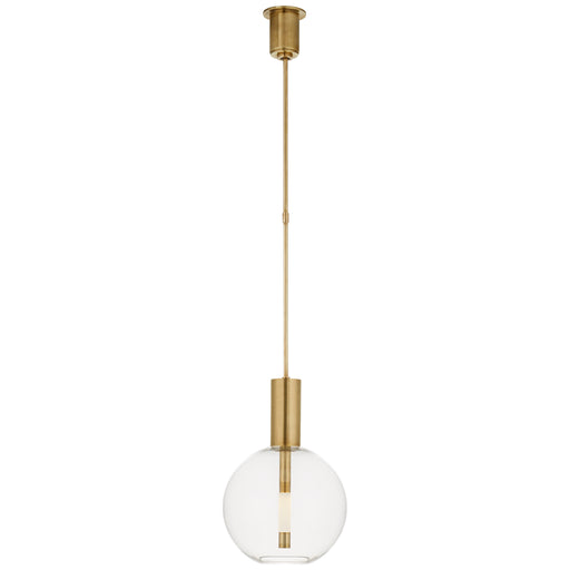 Visual Comfort - KW 5131AB - LED Pendant - Nye - Antique-Burnished Brass