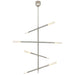 Visual Comfort - KW 5593PN-EC - LED Chandelier - Rousseau - Polished Nickel