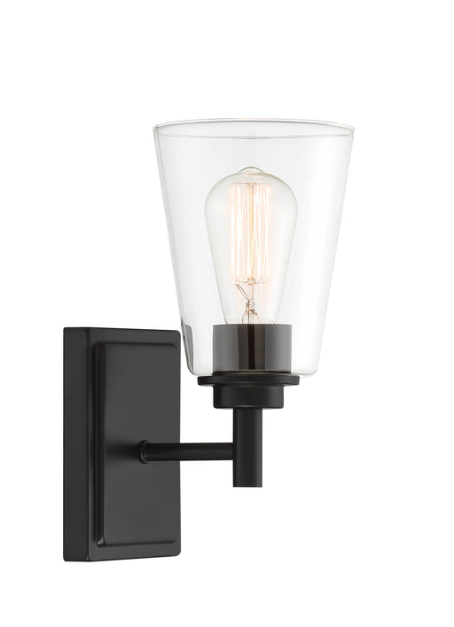 Designers Fountain - 95701-MB - One Light Wall Sconce - Westin - Matte Black