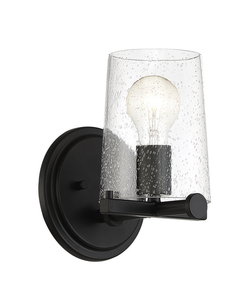 Designers Fountain - 95801-MB - One Light Wall Sconce - Matteson - Matte Black