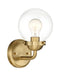 Designers Fountain - 95901-BG - One Light Wall Sconce - Knoll - Brushed Gold