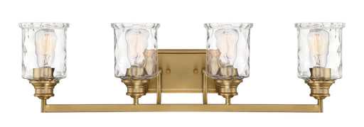 Designers Fountain - 96304-BG - Four Light Bath Bar - Drake - Brushed Gold