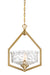 Designers Fountain - 96350-BG - One Light Foyer Pendant - Drake - Brushed Gold