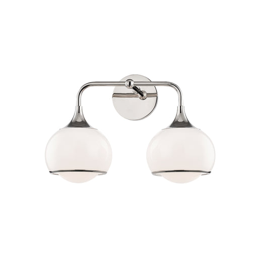 Mitzi - H281302-PN - Two Light Wall Sconce - Reese