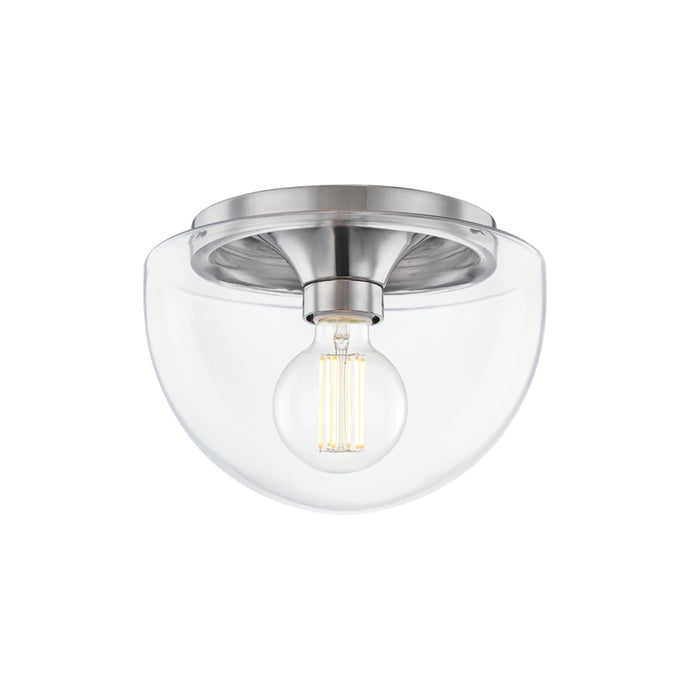 Mitzi - H284501S-PN - One Light Flush Mount - Grace