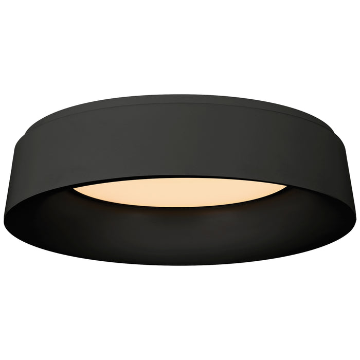 Visual Comfort - BBL 4096BLK - LED Flush Mount - Halo - Matte Black