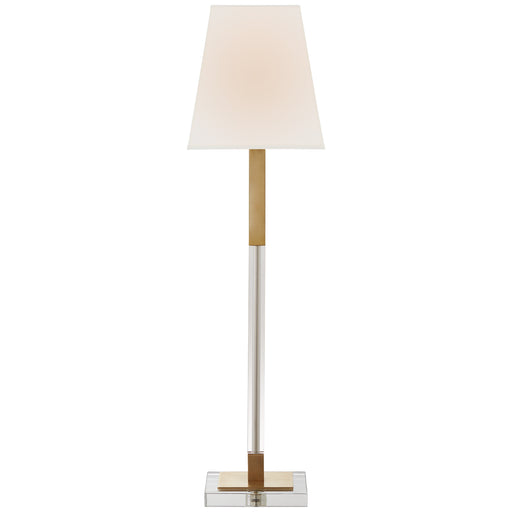 Visual Comfort - CHA 8989AB/CG-L - One Light Buffet Lamp - Reagan - Antique-Burnished Brass and Crystal