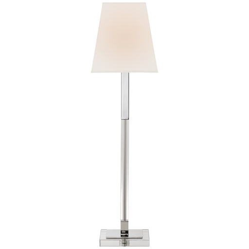 Visual Comfort - CHA 8989PN/CG-L - One Light Buffet Lamp - Reagan - Polished Nickel and Crystal