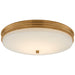 Visual Comfort - CHC 4603AB-WG - LED Flush Mount - Launceton - Antique-Burnished Brass