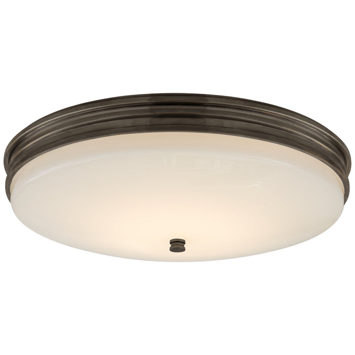 Visual Comfort - CHC 4603BZ-WG - LED Flush Mount - Launceton - Bronze