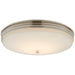 Visual Comfort - CHC 4603PN-WG - LED Flush Mount - Launceton - Polished Nickel