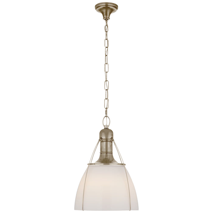 Visual Comfort - CHC 5476AN-WG - One Light Pendant - Prestwick - Antique Nickel