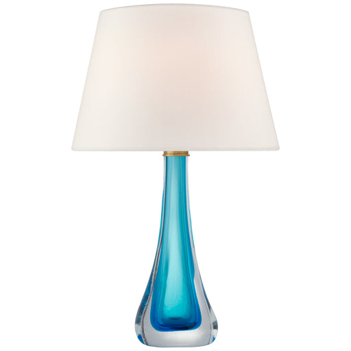 Visual Comfort - JN 3711CEB-L - One Light Table Lamp - Christa - Cerulean Blue Glass