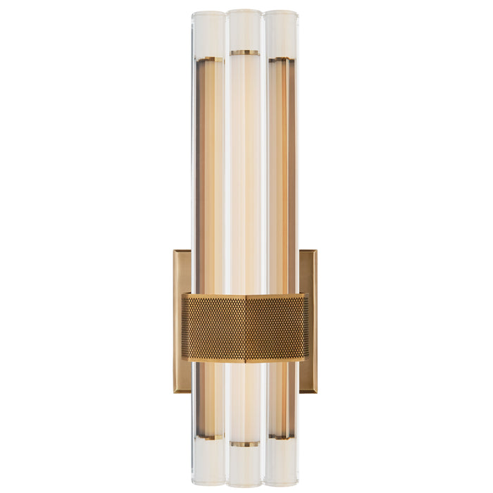 Visual Comfort - LR 2907HAB-CG - LED Wall Sconce - Fascio - Hand-Rubbed Antique Brass