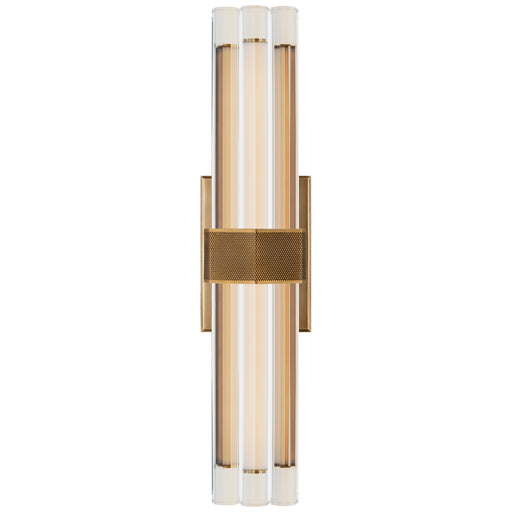 Visual Comfort - LR 2909HAB-CG - LED Wall Sconce - Fascio - Hand-Rubbed Antique Brass