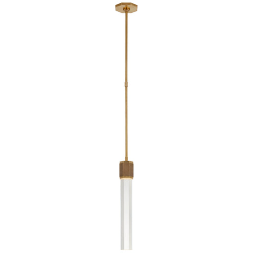 Visual Comfort - LR 5911HAB-CG - LED Pendant - Fascio - Hand-Rubbed Antique Brass