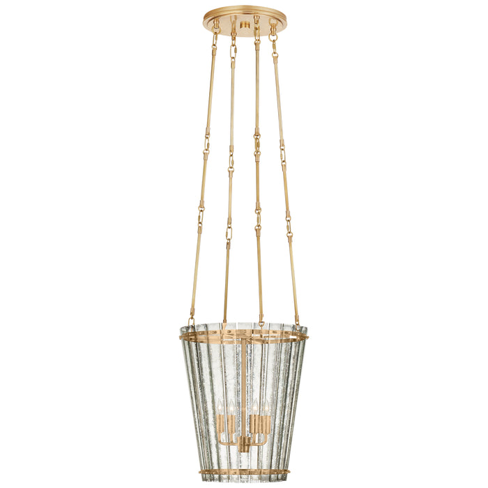 Visual Comfort - S 5652HAB-AM - Four Light Chandelier - Cadence - Hand-Rubbed Antique Brass