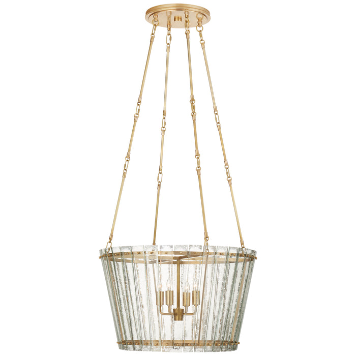 Visual Comfort - S 5653HAB-AM - Four Light Chandelier - Cadence - Hand-Rubbed Antique Brass