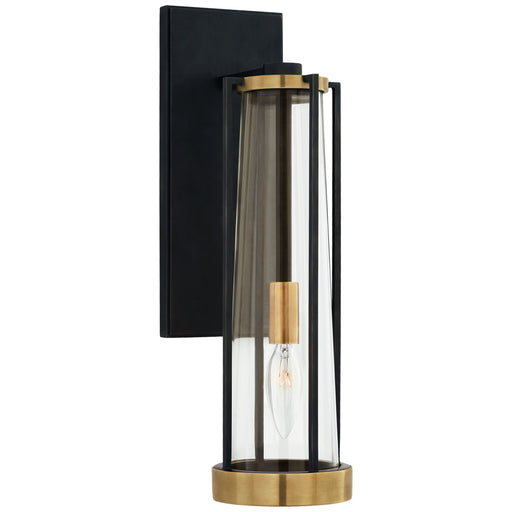 Visual Comfort - TOB 2275BZ/HAB-CG - One Light Wall Sconce - Calix - Bronze and Brass