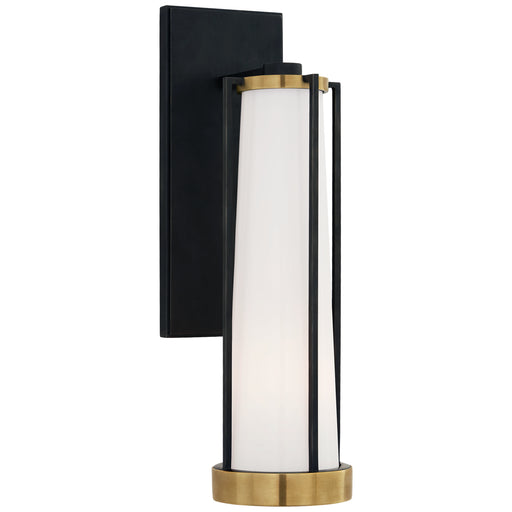 Visual Comfort - TOB 2275BZ/HAB-WG - LED Wall Sconce - Calix - Bronze and Brass