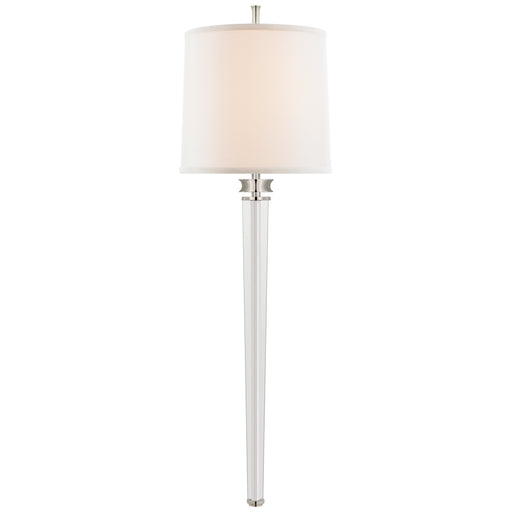 Visual Comfort - TOB 2943PN-L - Two Light Wall Sconce - Lyra - Polished Nickel and Crystal