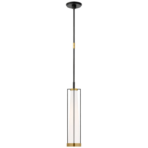Visual Comfort - TOB 5276BZ/HAB-WG - LED Pendant - Calix - Bronze and Brass