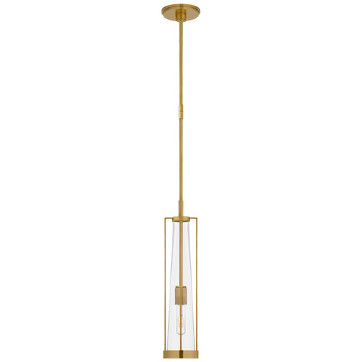Visual Comfort - TOB 5276HAB-CG - One Light Pendant - Calix - Hand-Rubbed Antique Brass