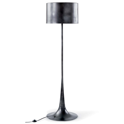 Regina Andrew - 14-1008BI - One Light Floor Lamp - Trilogy - Blackened Steel