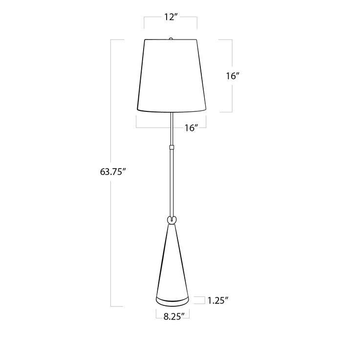 Juniper Floor Lamp-Lamps-Regina Andrew-Lighting Design Store
